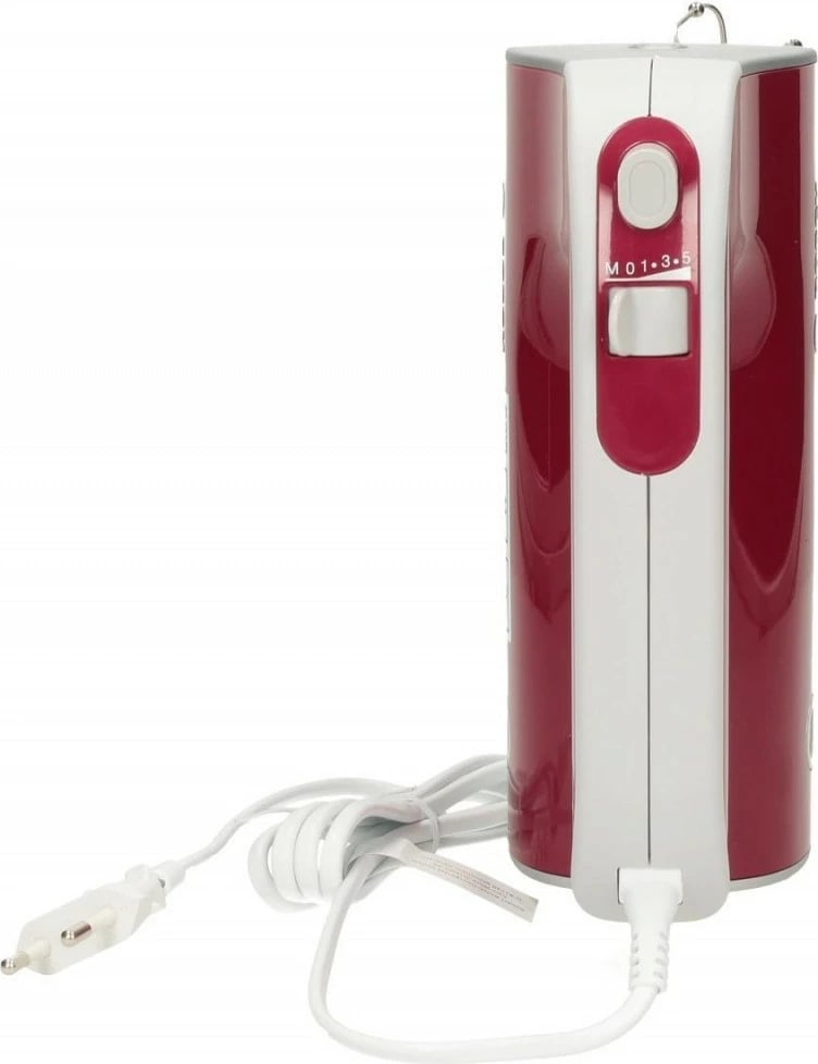 Mikser dore Bosch MFQ 40304, 500W, 5 shpejtësi, Maroon/Argjend