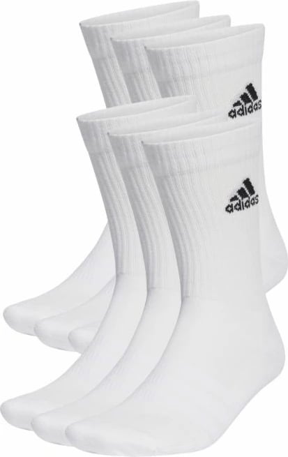 Çorape për meshkuj dhe femra adidas, të bardha