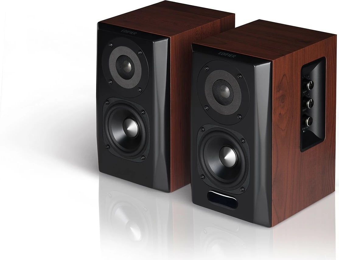 Sistem zëri Edifier S350DB, 2.1 kanale, 150 W, Universal, i zi, dru