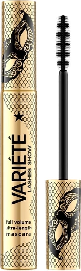Maskarë për femra Eveline Cosmetics Variete Lengthening e zezë 10ml