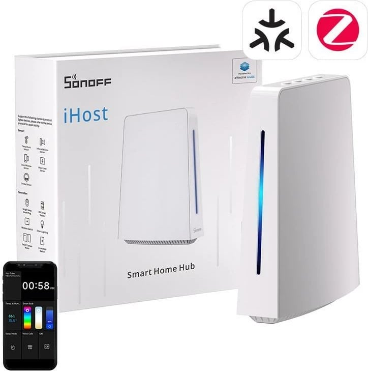 Qendër kontrolli smart home Sonoff iHost AIBridge-26, 4GB RAM, e bardhë
