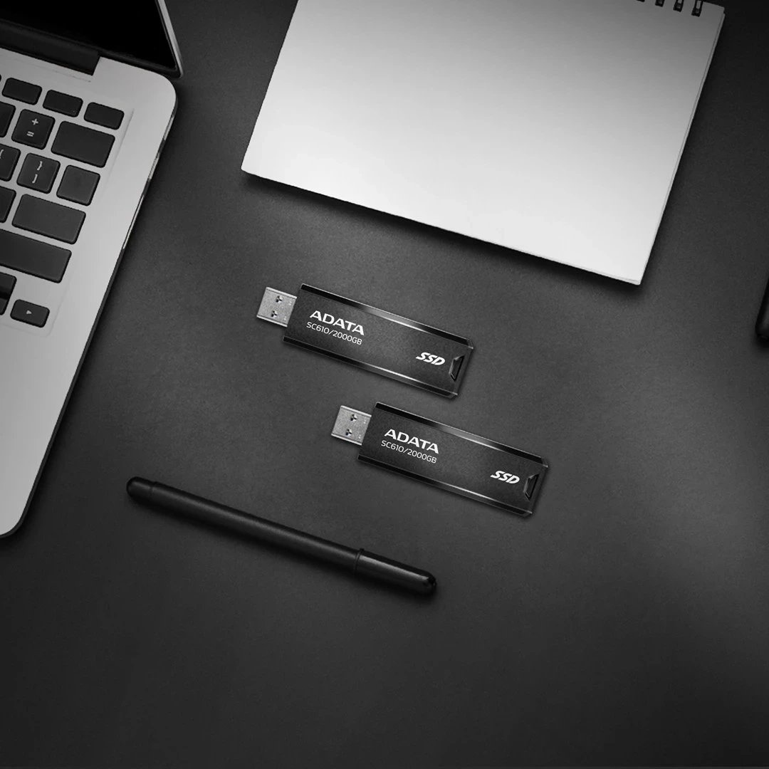 USB Flash ADATA SC610, 2 TB, USB Type-A 3.2 Gen 2, e zi