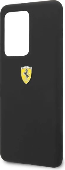 Mbështjellës Ferrari Hardcase FESSIHCS69BK për Samsung Galaxy S20 Ultra, silikon, zi