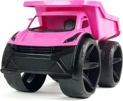 Kamion basculues lodër, Wader, Maximus 64060, 59 cm, plastikë, rozë