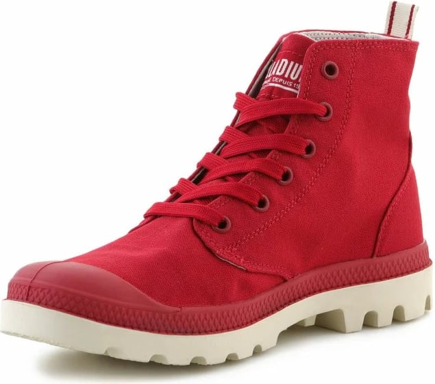 Këpucë Palladium unisex, të kuqe