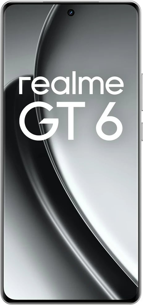 Celular realme GT 6, 12 GB RAM, 256 GB, 5G, Argjendtë