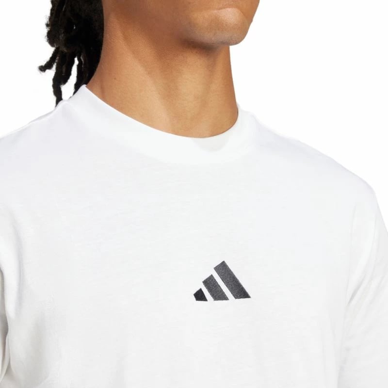 Maicë për meshkuj adidas, e bardhë