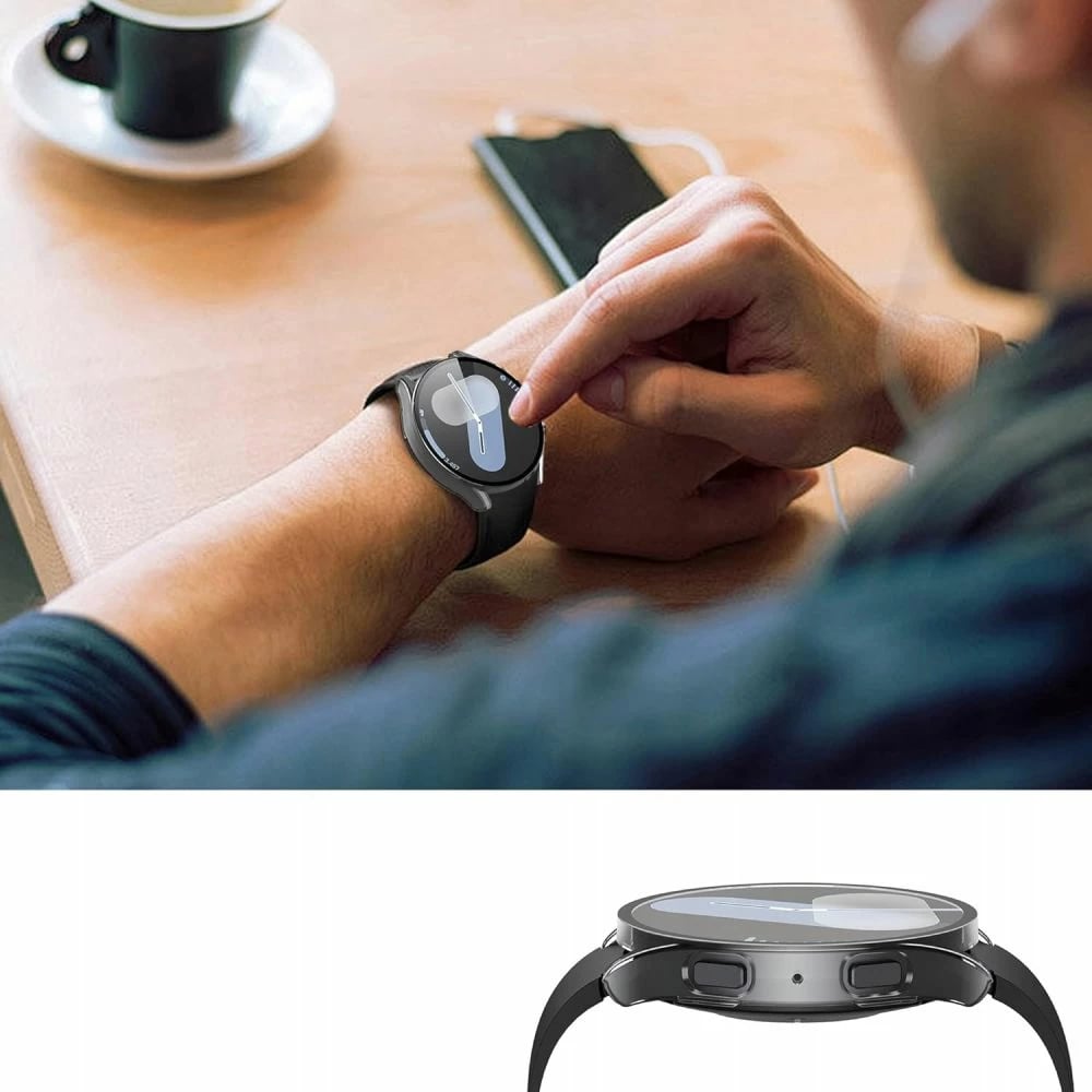 Mbështjellës Tech-Protect Defense360 për Samsung Galaxy Watch 7, 44mm, Transparent