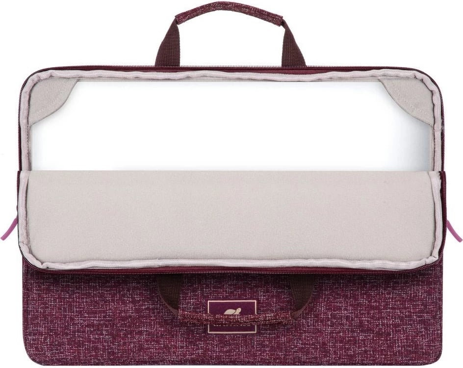 Mbështjellës laptopi RivaCase Anvik 13.3", me dorezë, i papërshkueshëm nga uji, i kuq