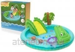 Qendër loje uji e fryrë për fëmijë Bestway Crocodile Cove, 2.24m x 1.81m x 72cm, shumëngjyrëshe Qendër loje uji e fryrë për fëmijë Bestway Crocodile Cove, 2.24m x 1.81m x 72cm, shumëngjyrëshe
