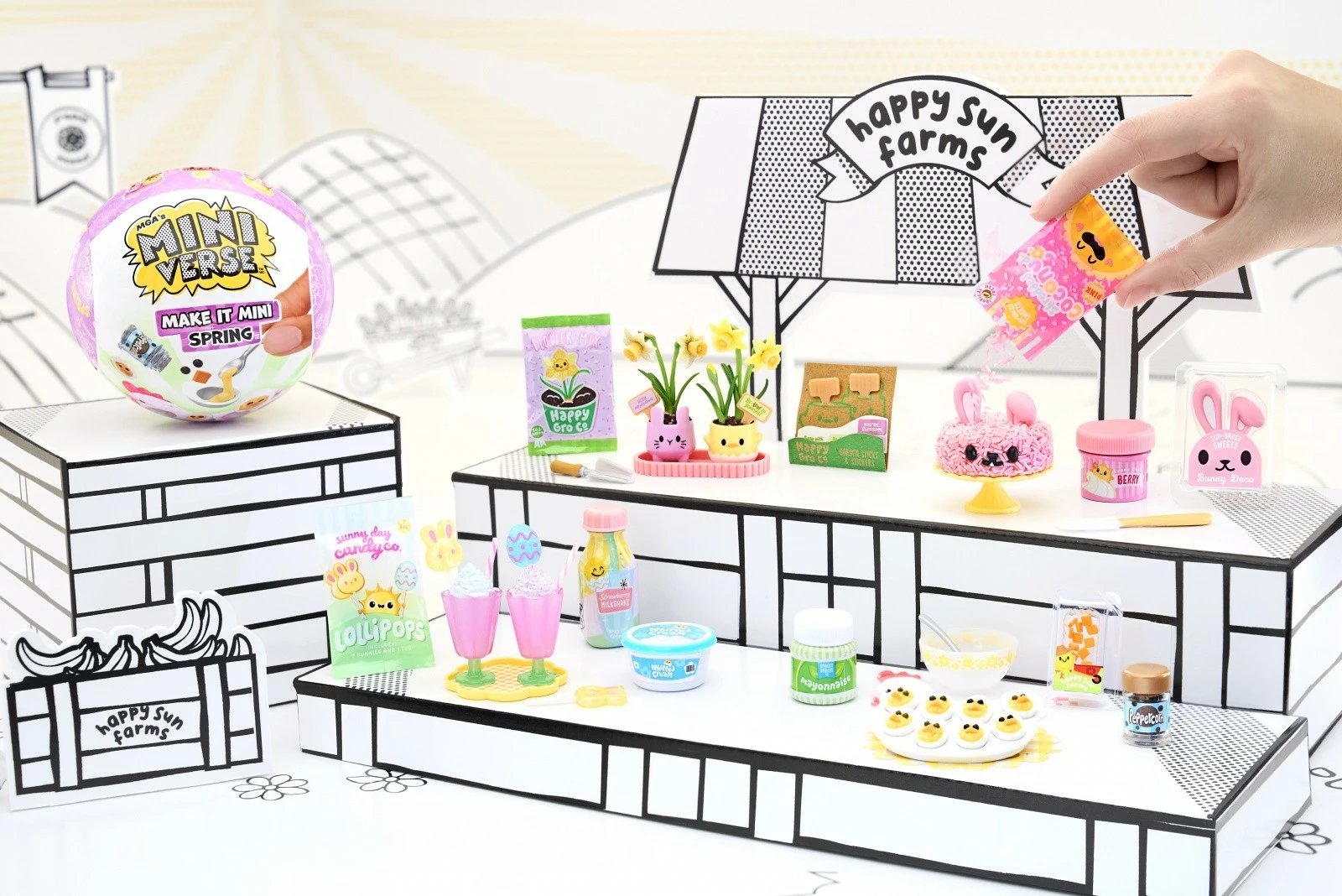 Figurinë koleksionuese MGA Miniverse Make It Mini Spring, 1 copë