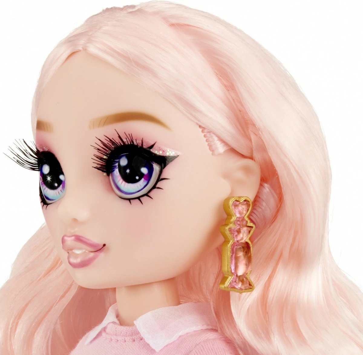 Set lodrash Rainbow High Creative Crystals, Bella, me aksesorë personalizueshëm, për vajza