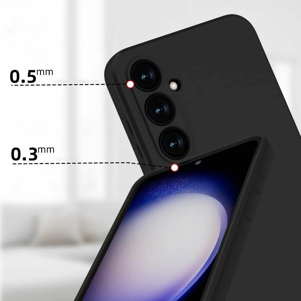 Mbështjellës Tech-Protect Icon për Samsung Galaxy A15 / A15 5G, i zi