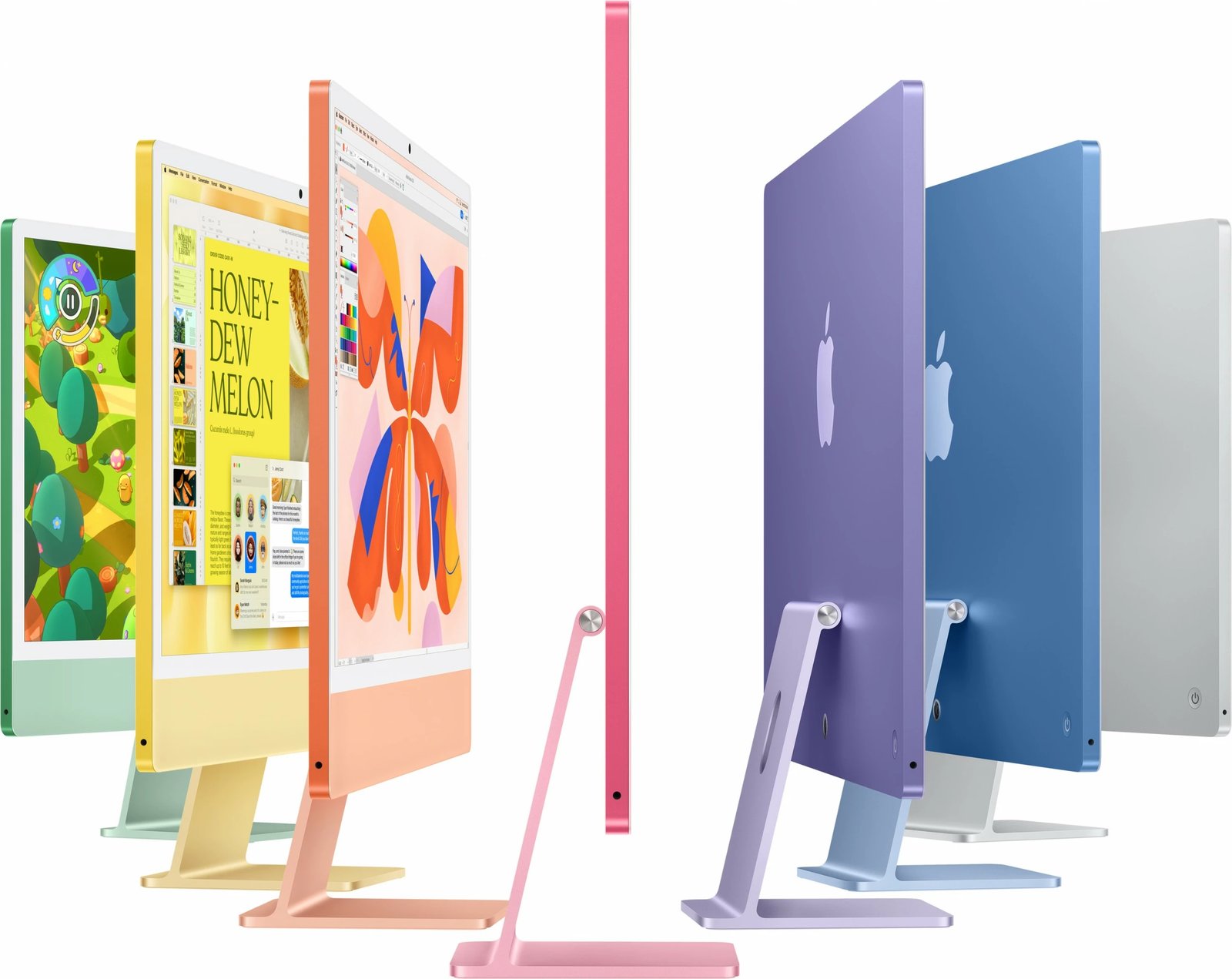 iMac Apple 24-inch M4, 16GB, 256GB SSD, Blu