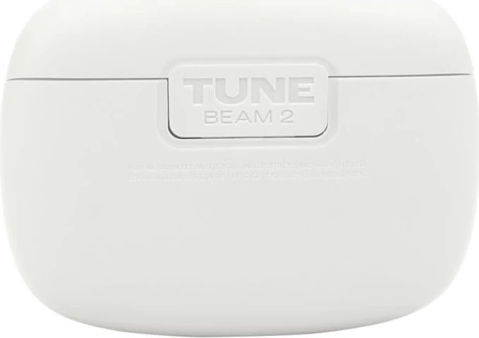 Kufje in-ear pa tela JBL Tune Beam 2 JBLWBEAM2WHT anulim zhurme adaptiv, JBL Spatial Sound, deri 48 orë bateri, IP54, të bardha