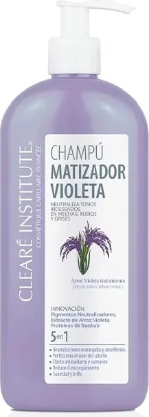 Shampon për flokë Clearé Institute Violet, 400ml
