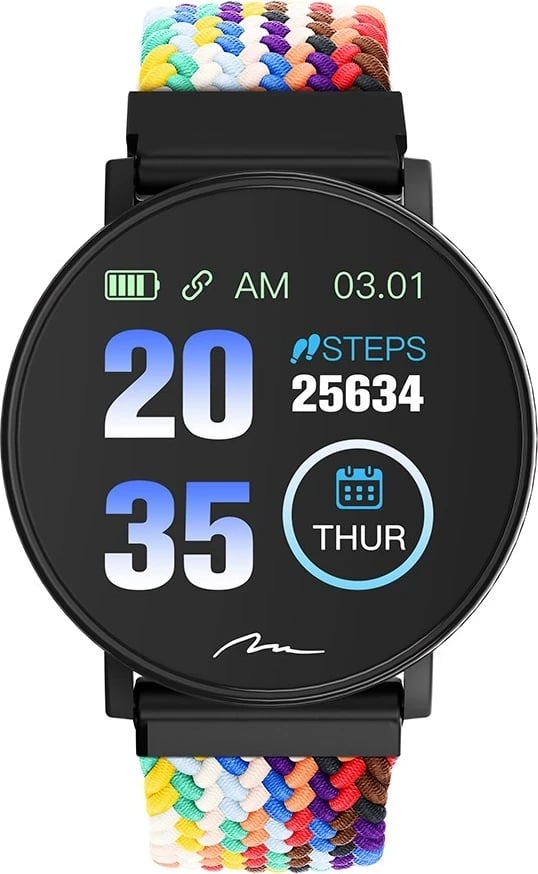 Smartwatch Media-Tech Smartband ACTIVEBAND THAITI MT871, ngjyrë e zezë Smartwatch Media-Tech Smartband ACTIVEBAND THAITI MT871, ngjyrë e zezë