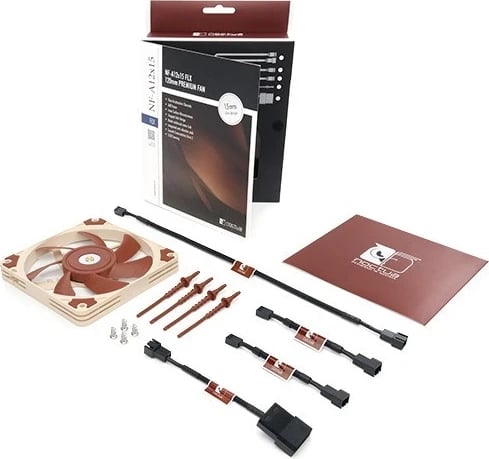 Ftohës Noctua NF-A12x15 FLX, 12cm, i kaftë 