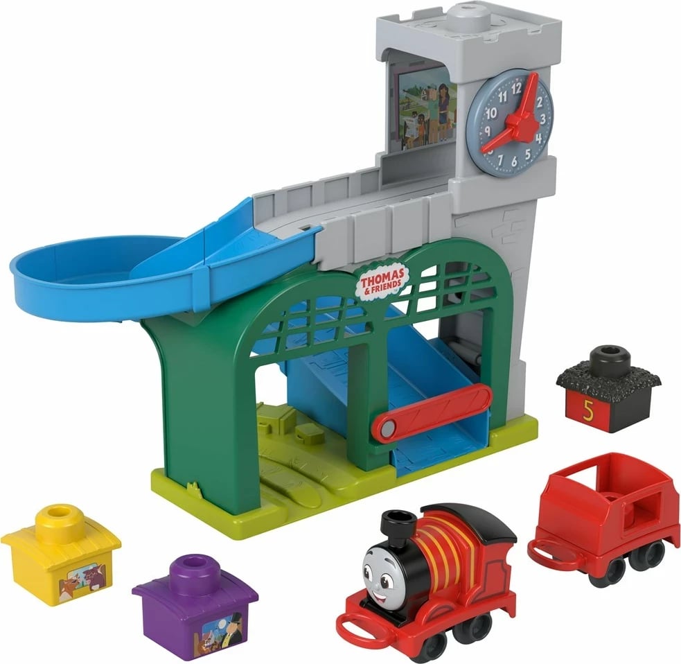 Set lodrash Fisher-Price Thomas & Friends My First Knapford Station, Multingjyrësh