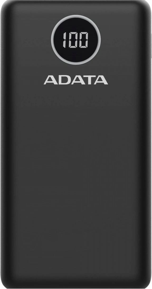 Powerbank ADATA P20000QCD 20000mAh, e zezë
