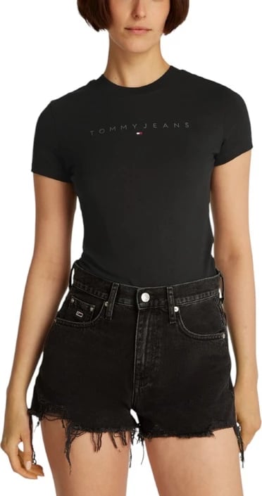 Maicë Tommy Hilfiger Jeans femra, e zezë