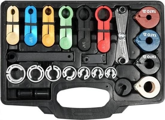 Set veglash për makina Yato YT-06301, 23 copë, Alumini