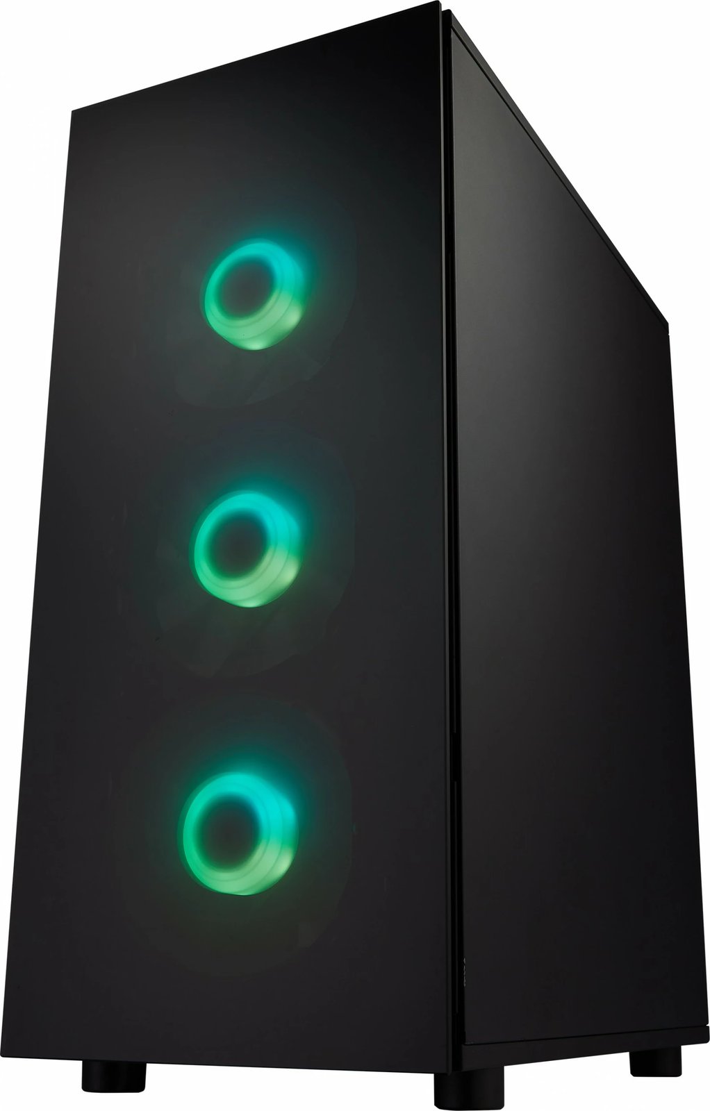 Kasë FSP CMT340 Plus, mid tower, xham i temperuar, 4x120mm fan, ARGB, e zezë