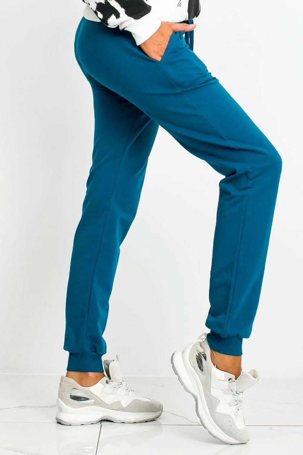 Pantallona sportive femra BFG 161328, jeshile