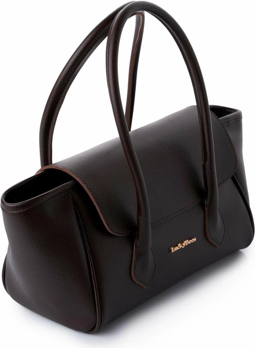 Çantë krahu Lucky Bees, Camille, ngjyrë kafe