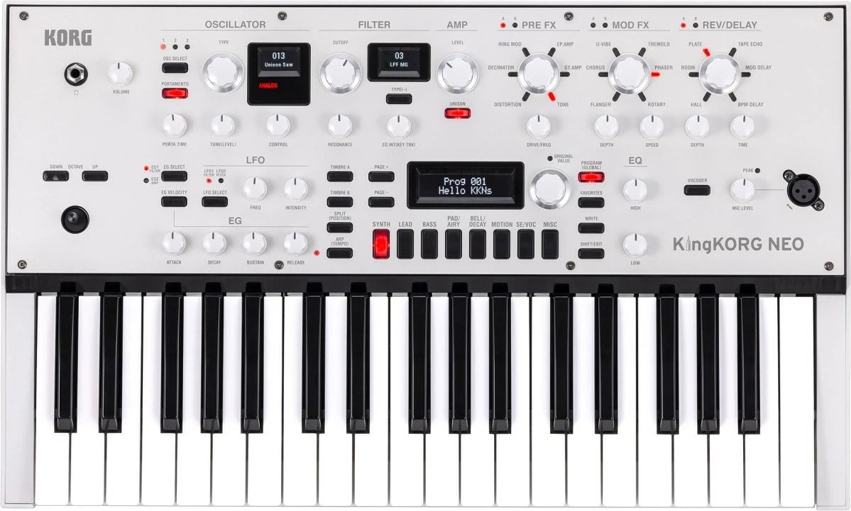 Sintetizator Korg KINGKORG NEO, Silver