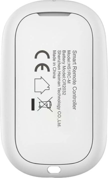 Telekomandë e mençur Heiman HS1RC-E, Zigbee, për smart home, e bardhë