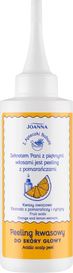 Peeling për skalp për femra Joanna Grandma's First Aid Kit Acid Peel, 150ml