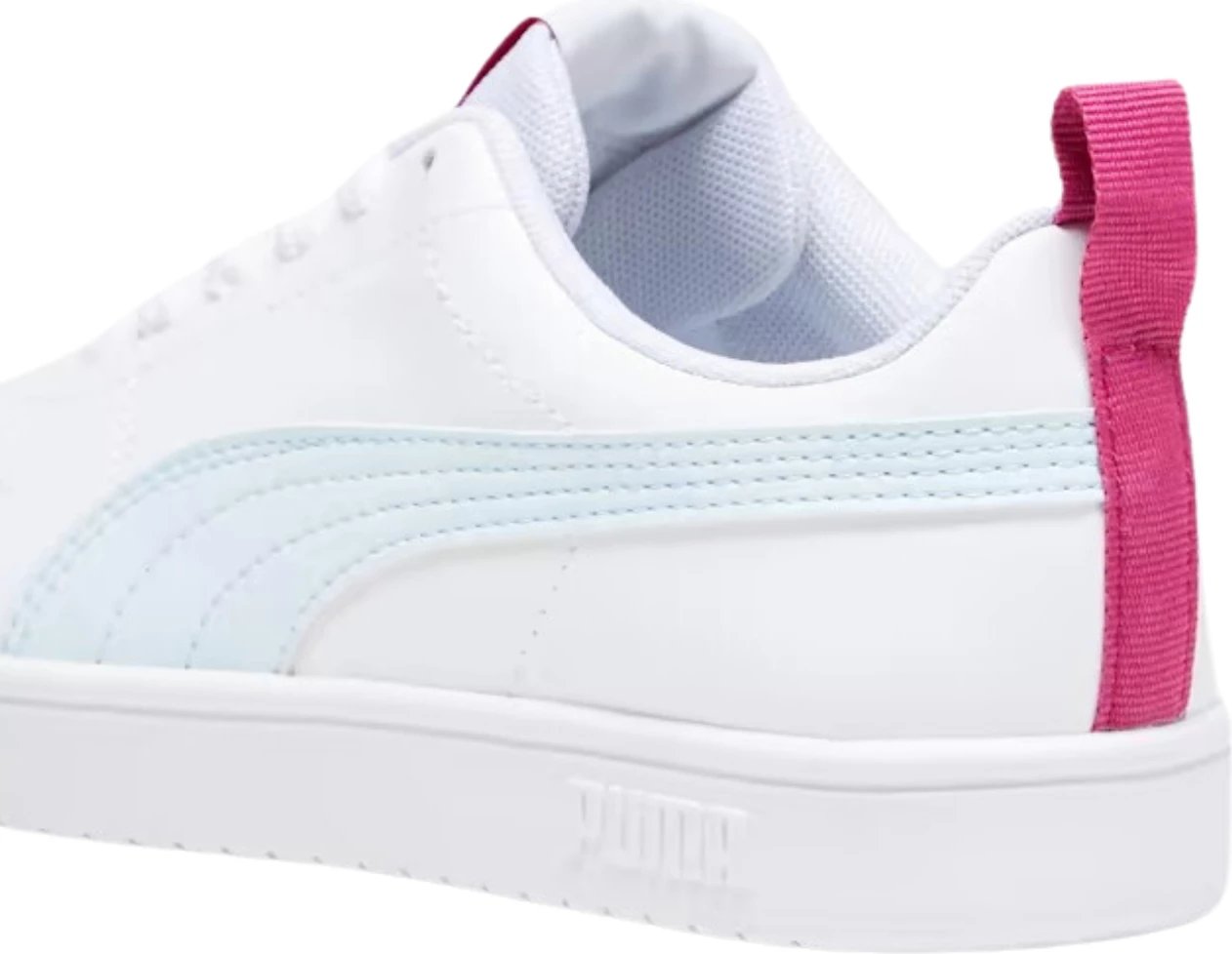 Atlete fëmijë Puma, të bardha-blu