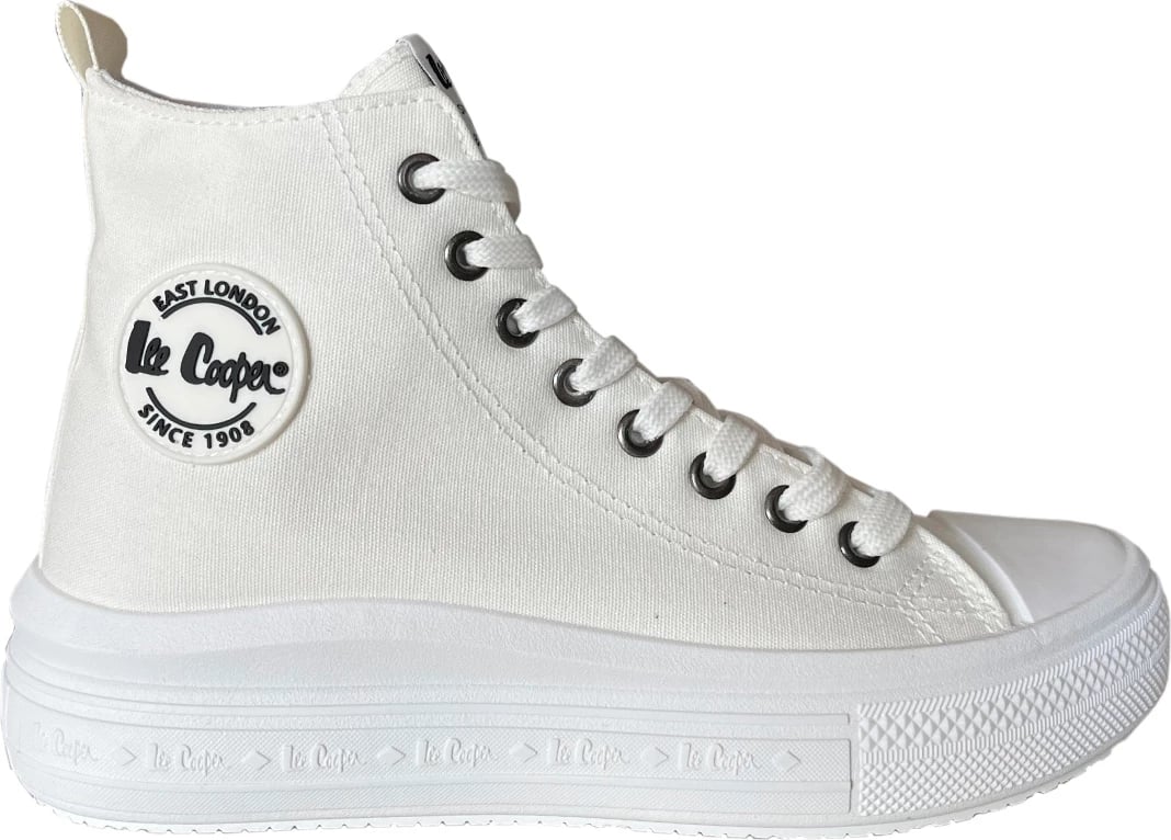 Këpucë për femra Lee Cooper, të bardha