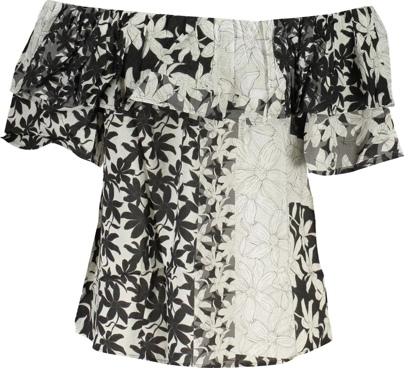 Maicë për femra DESIGUAL, e bardhë