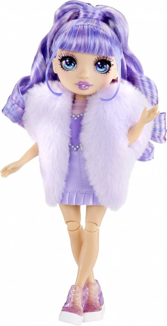 Set lodër Rainbow High Creative Crystals, Violet, me aksesorë të personalizueshëm