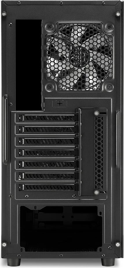 Kasë Sharkoon TG5 Pro RGB, Midi Tower, ATX, micro ATX, Mini-ITX, E zezë