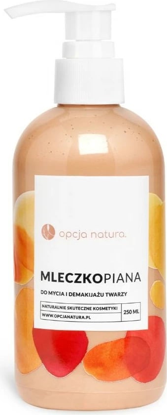 Pastrues fytyre për femra Opcja Natura Milk-Cleanser, 250ml