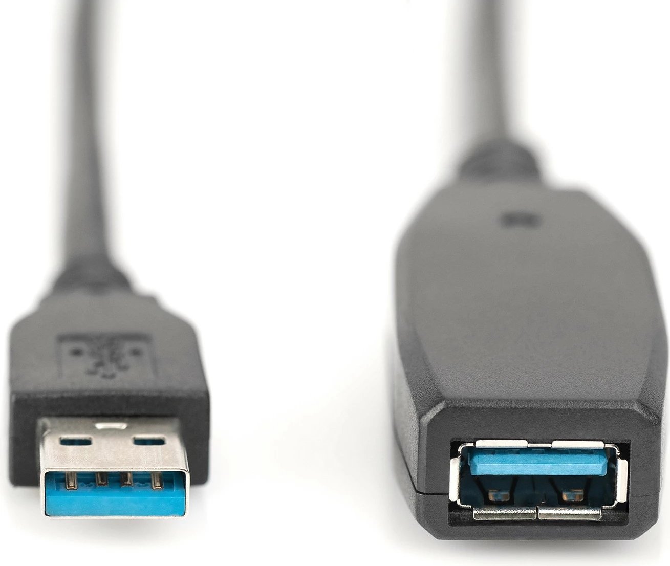 Kabllo USB 3.0 aktive Digitus 15m, e zezë