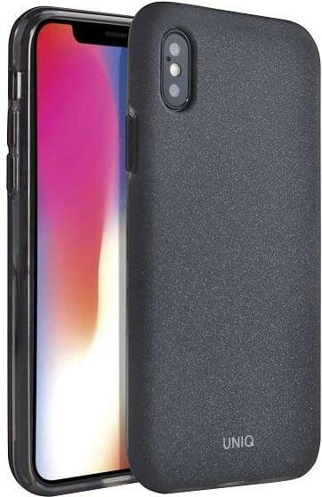Mbështjellës UNIQ Lithos për iPhone X/Xs, i zi