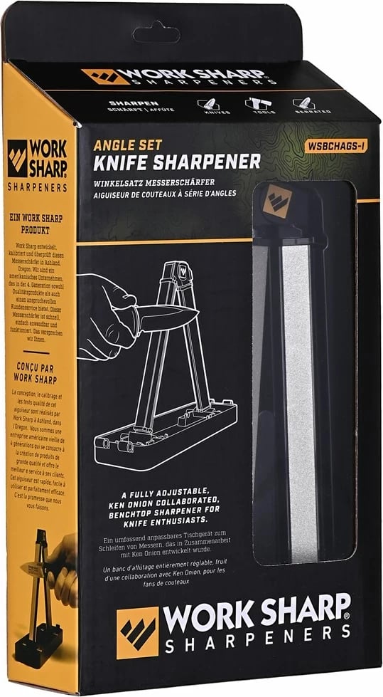 Mprehës thikash WORK SHARP Angle Set, 09DX159, qeramik, i zi