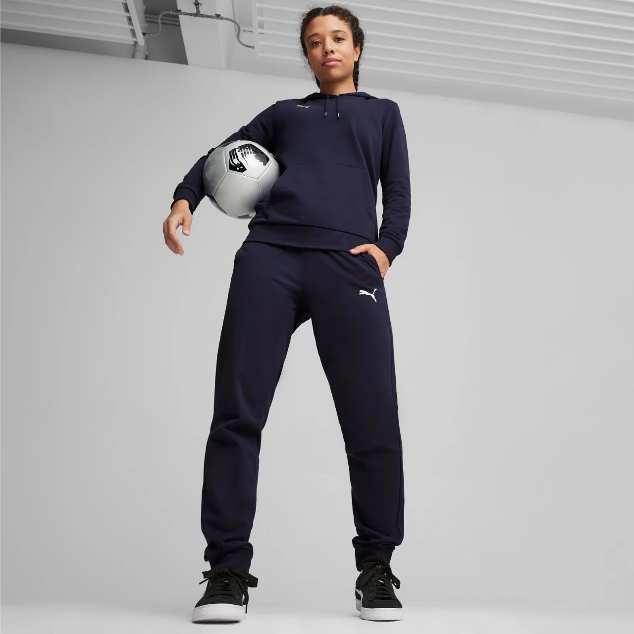 Pantallona sportive për femra Puma, navy