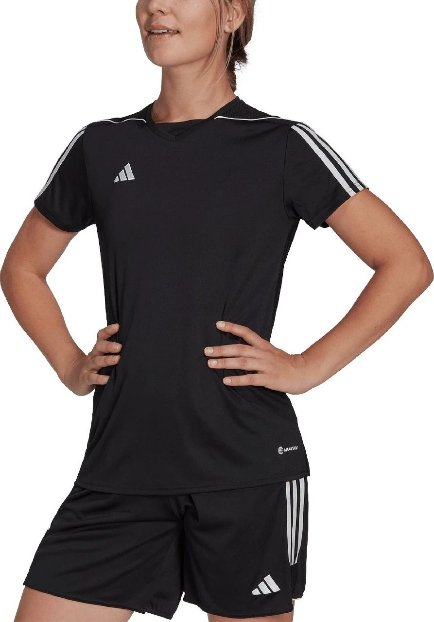 Maicë për femra adidas, e zezë