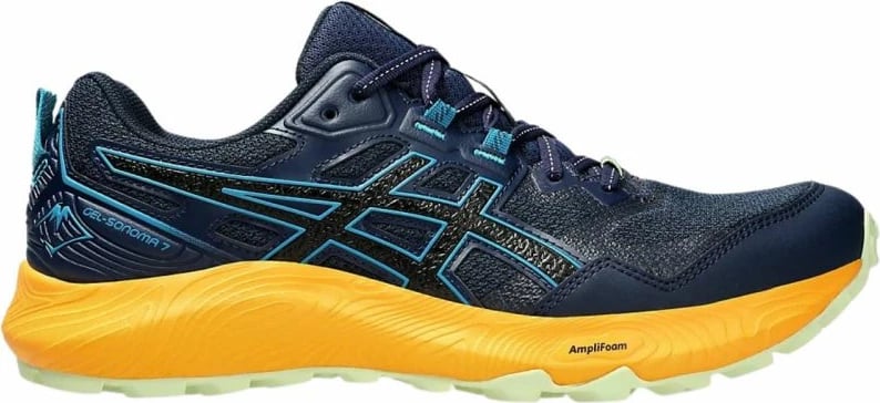 Atlete për meshkuj Asics, të zeza dhe portokalli