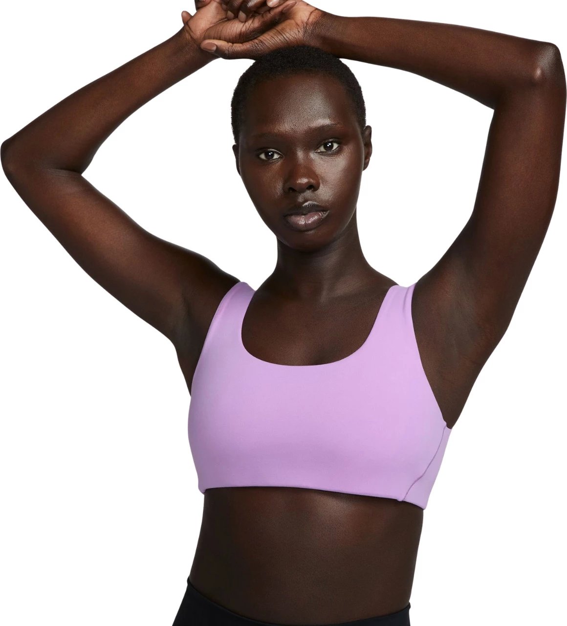 Bra sportive Nike për femra, e purpurt