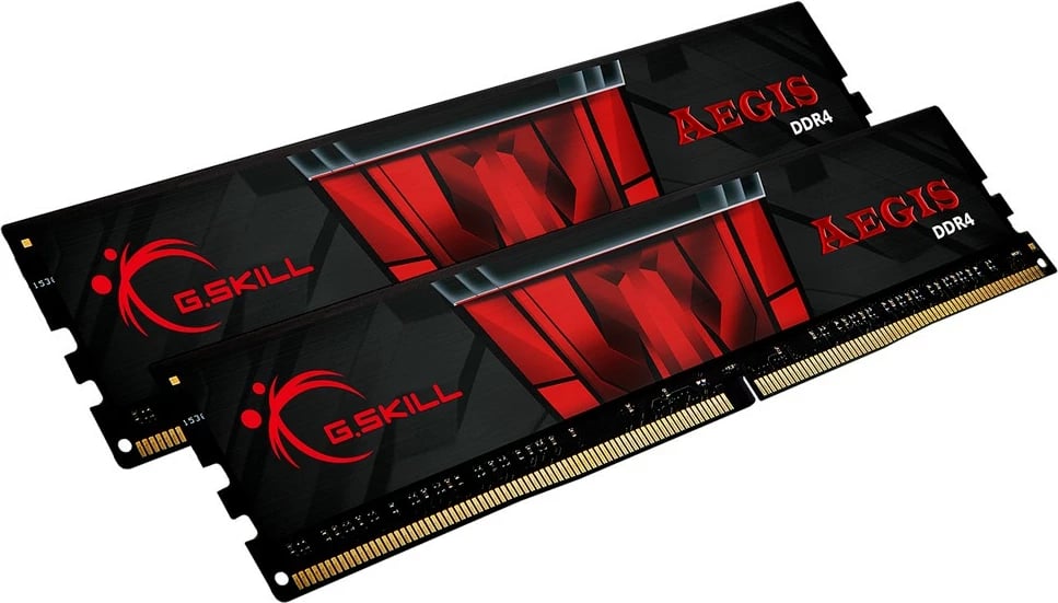 RAM Memorje G.Skill Aegis F4-3200C16D-16GIS, 16 GB, 2 x 8 GB, DDR4, 3200 MHz, 288-pin DIMM