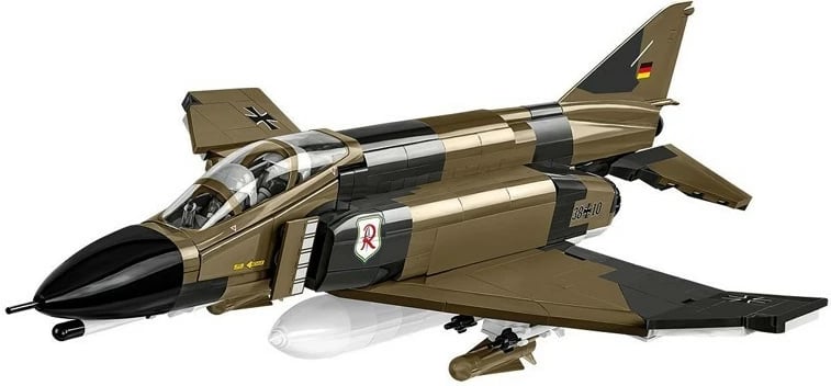 Set lodrash ndërtimi Cobi Armed Forces F-4F Phantom II, 676 pjesë, plastikë