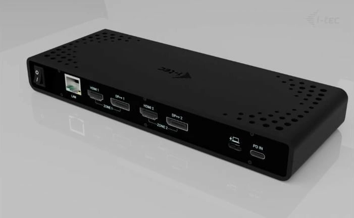 Kasë docking i-tec CADUA4KDOCKPDB, universal, 4K, Power Delivery 85W, e zezë
