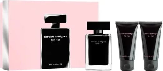 Set Eau de Toilette për femra Narciso Rodriguez For Her 50ml me dy xhel trupi 50ml