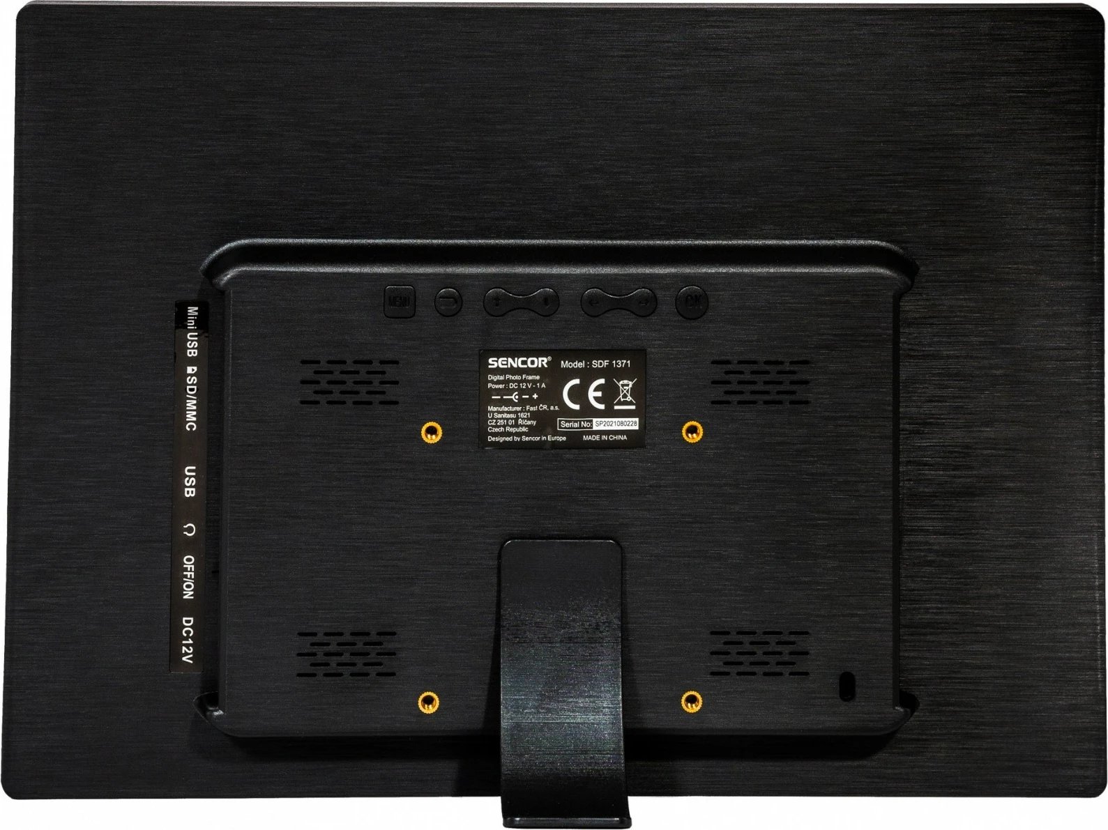 Kornizë digjitale Sencor SDF 1371BK, 13.3 inç, e zezë